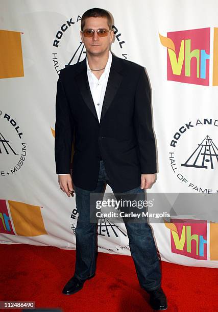 Rob Thomas of Matchbox 20 during 20th Annual Rock and Roll Hall of Fame Induction Ceremony - Arrivals at Waldorf Astoria Hotel in New York City, New...