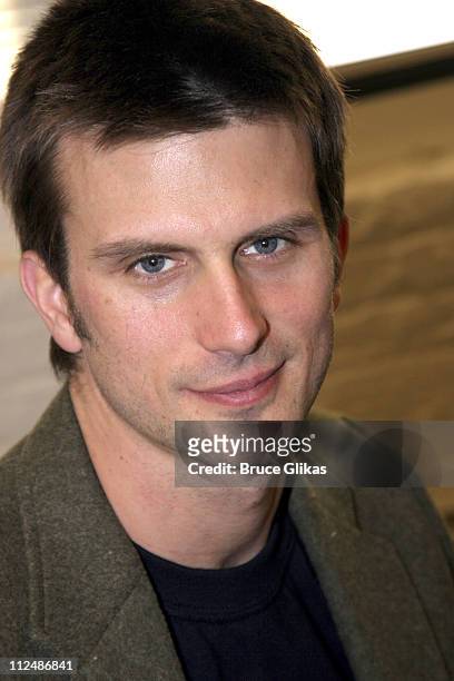 Frederick Weller during "Glengarry Glen Ross" Meet the Cast Event - March 15, 2005 at Manhattan Theater Club Rehearsal Studios in New York City, New...