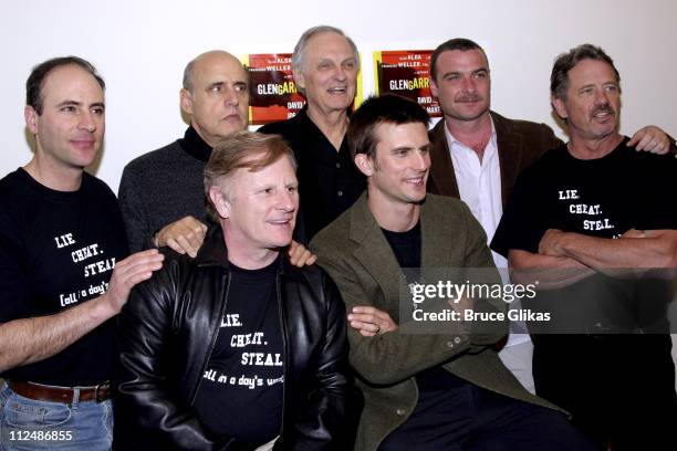 Jordan Lage, Jeffrey Tambor, Gordon Clapp, Alan Alda, Frederick Weller, Liev Schreiber and Tom Wopat