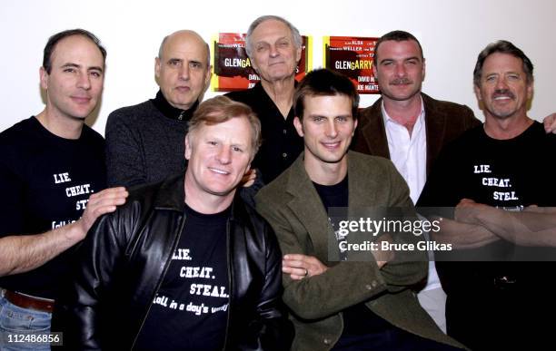 Jordan Lage, Jeffrey Tambor, Gordon Clapp, Alan Alda, Frederick Weller, Liev Schreiber and Tom Wopat