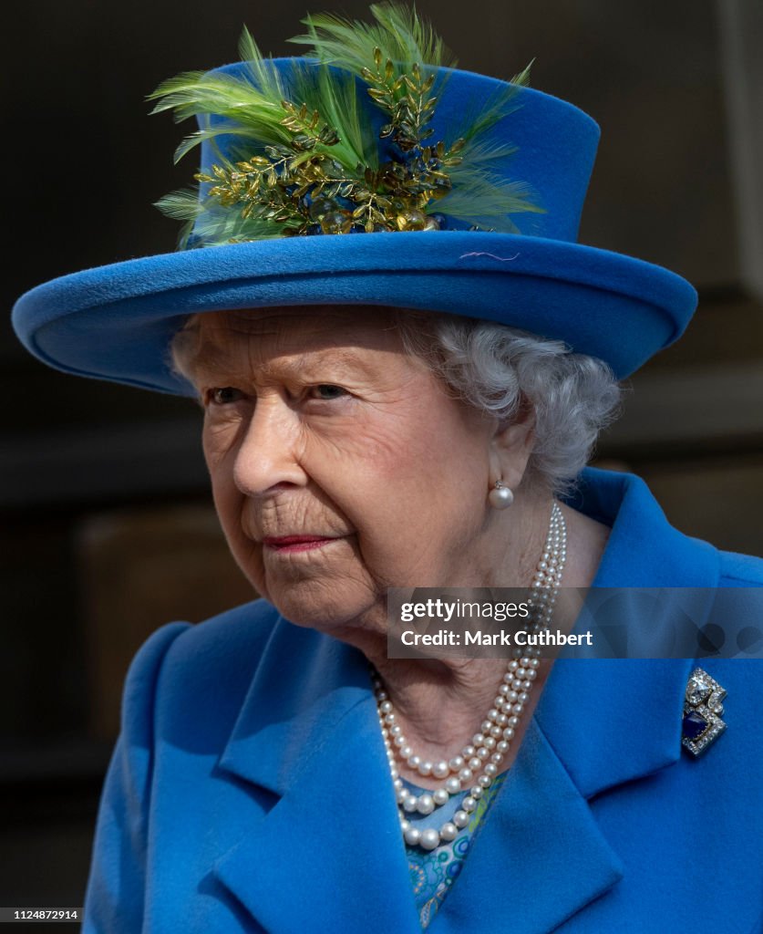 The Queen Visits Watergate House To Mark The Centenary Of GCHQ