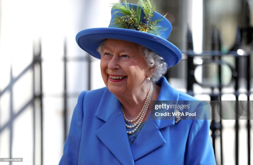 The Queen Visits Watergate House To Mark The Centenary Of GCHQ