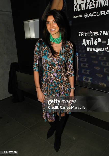 Brittny Gastineau during 10th Annual Gen Art Film Festival - New York City Launch Party at Emporio Armani in New York City, New York, United States.