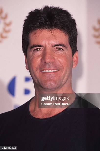 Simon Cowell during Record of the Year 2001 at Hard Rock Cafe in London, United Kingdom.