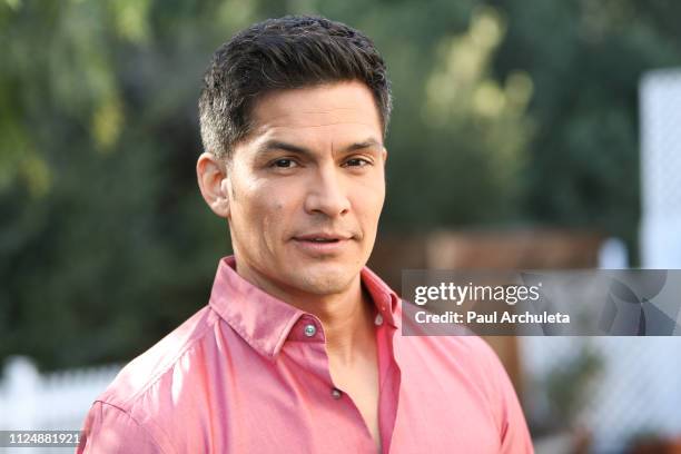 Actor Nicholas Gonzalez visits Hallmark's "Home & Family" at Universal Studios Hollywood on January 25, 2019 in Universal City, California.