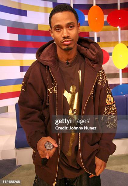 Terrence of 106 & Park during 50 Cent Visits BET's "106 & Park" - September 28, 2006 at BET Studios in New York City, New York, United States.