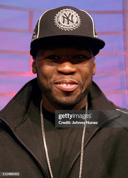 Cent during 50 Cent Visits BET's "106 & Park" - September 28, 2006 at BET Studios in New York City, New York, United States.