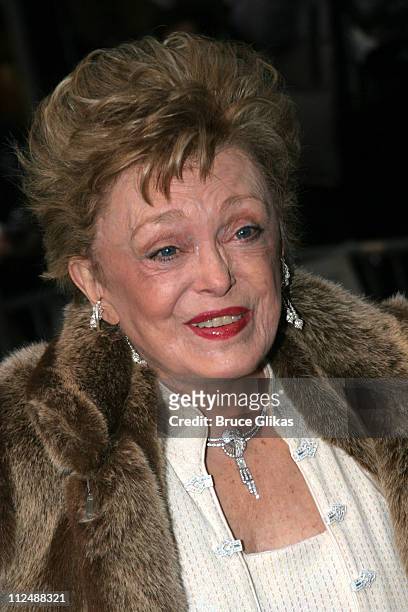 Rue McClanahan during Monty Python's "Spamalot" Opening Night on Broadway - Arrivals at The Shubert Theater in New York City, New York, United States.