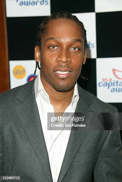 Lemar during The 2005 95.8 Capital FM Awards - Inside Arrivals at Royal Lancaster Hotel in London, Great Britain.