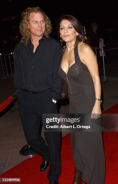 Michael Lamper and Marina Sirtis during The Jules Verne Adventure Film Festival and Expositions - Arrivals at The Shrine Auditorium in Los Angeles,...