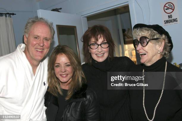 John Lithgow, Stockard Channing, Joanna Gleason, and Elaine Stritch