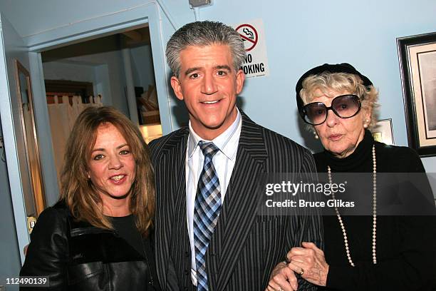 Stockard Channing, Gregory Jbara and Elaine Stritch