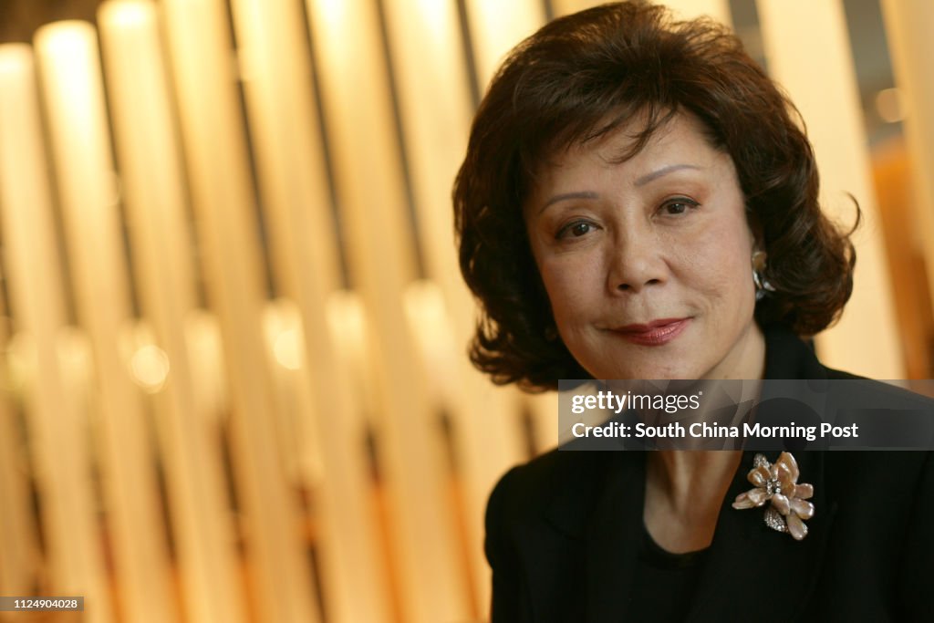 Patsy Ka Ling Interview with movie star Patsy Ho Kar-ling at Island Shangri-la. 10 ...