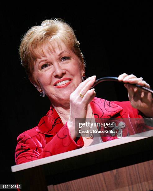 Elaine Orbach during Jerry Orbach Memorial Celebration at The Richard Rogers Theater in New York City, New York, United States.