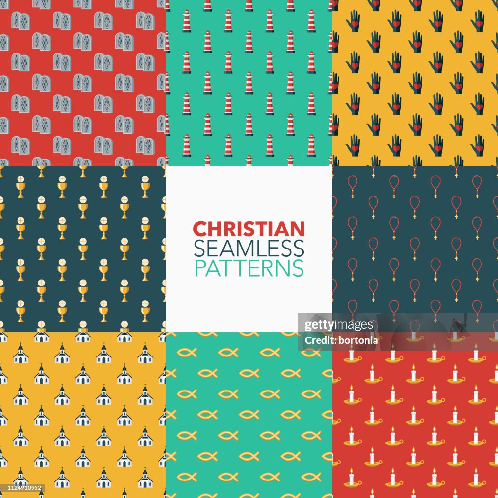 Christian Seamless Patterns High-Res Vector Graphic - Getty Images
