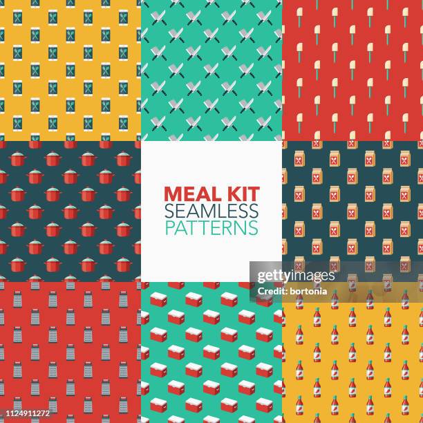Meal Kit Patterns High-Res Vector Graphic - Getty Images