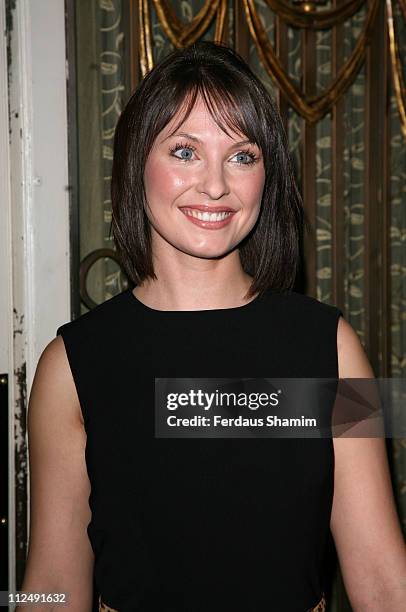 Emma Barton during The Heritage Foundation Hosts Lunch in Honour of Actress June Brown - Inside Arrivals and Reception at Grosvenor House in London,...