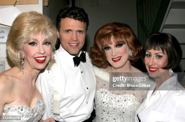 Julie Halston, Brent Barrett, Charles Busch and Ruth Williamson