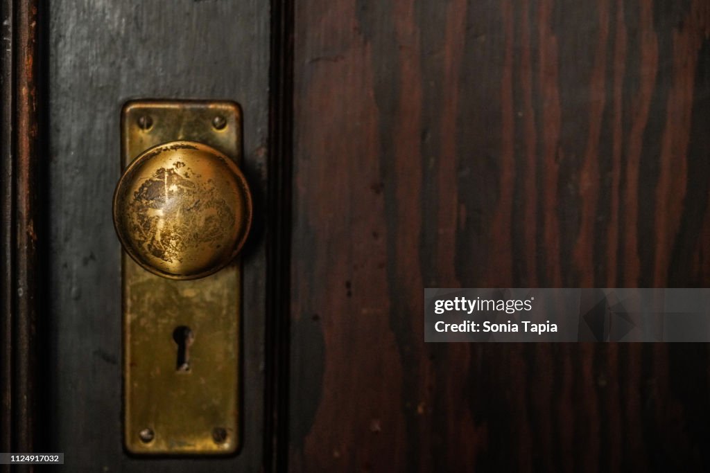Old door knob