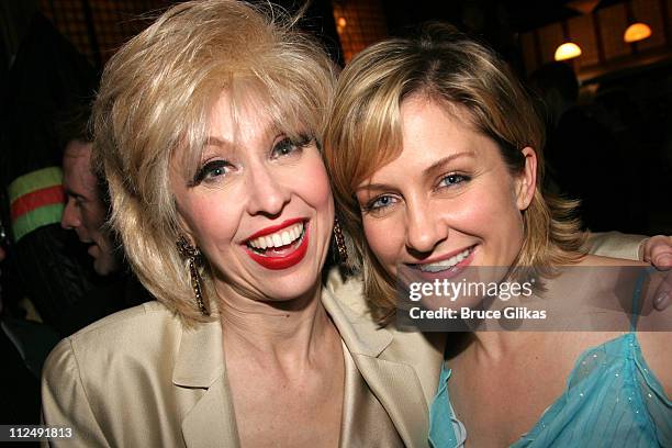 Julie Halston and Amy Carlson during The Actors Fund 20th Anniversary Performance of "Vampire Lesbians of Sodom" with Julie Halston and Charles Busch...