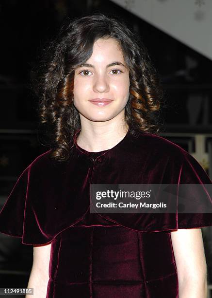 Ivana Baquero during The 44th New York Film Festival - "Pan's Labyrinth" Premiere at Avery Fisher Hall - Lincoln Center in New York City, New York,...