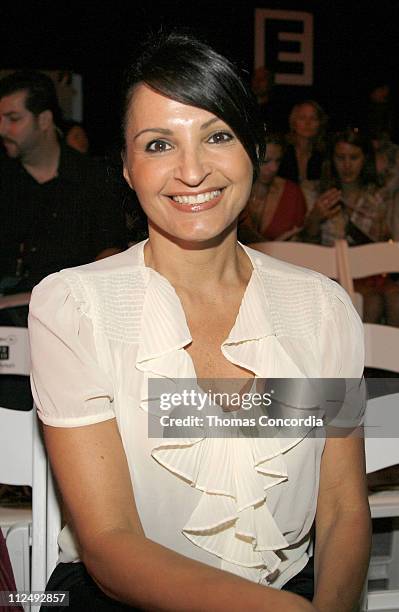 Kathrine Narducci during Mercedes-Benz Spring 2007 L.A. Fashion Week at Smashbox Studios - The Isaac Daniel Footwear Collection - Day 3 at Smashbox...