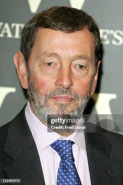 David Blunkett during David Blunkett Signs Copies of "The Blunkett Tapes" at Waterstone's Trafalgar Square in London, Great Britain.