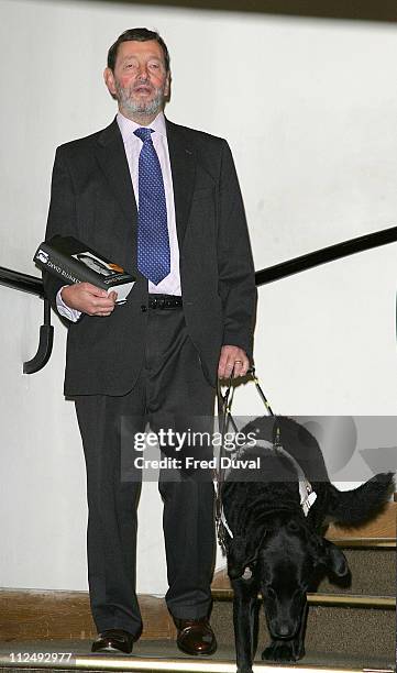 David Blunkett during David Blunkett Signs Copies of "The Blunkett Tapes" at Waterstone's Trafalgar Square in London, Great Britain.