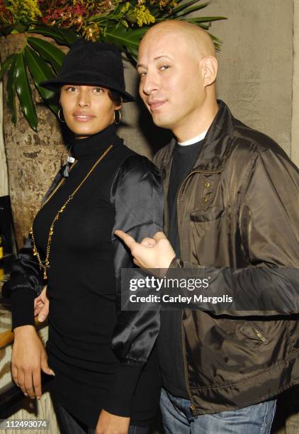 Shakara and Steve Kasuba during Sleepy Brown Performs and DJ Beverly Bond and DJ D-Nice Spin at Cain Bunny Chow Sessions at Cain in New York City,...