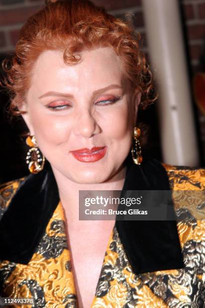 Georgette Mosbacher during "Julius Caesar" on Broadway - Arrivals - April 3, 2005 at The Belasco Theater in New York City, New York, United States.