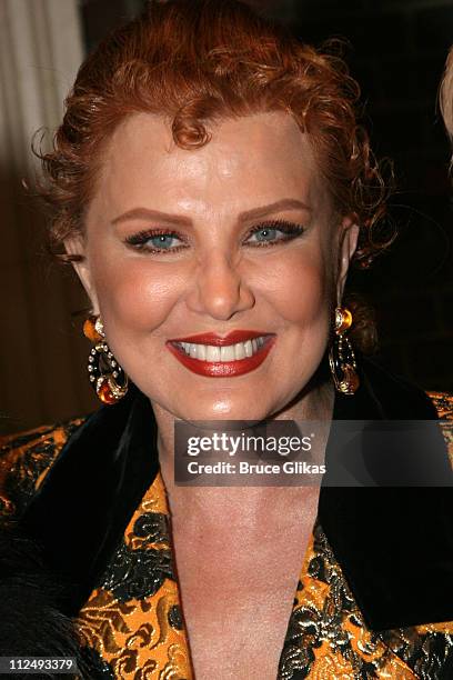 Georgette Mosbacher during "Julius Caesar" on Broadway - Arrivals - April 3, 2005 at The Belasco Theater in New York City, New York, United States.