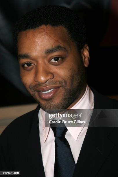 Chiwetel Ejiofor during "Julius Caesar" on Broadway - Arrivals - April 3, 2005 at The Belasco Theater in New York City, New York, United States.