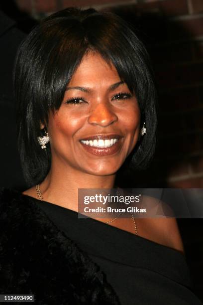 Nia Long during "Julius Caesar" on Broadway - Arrivals - April 3, 2005 at The Belasco Theater in New York City, New York, United States.