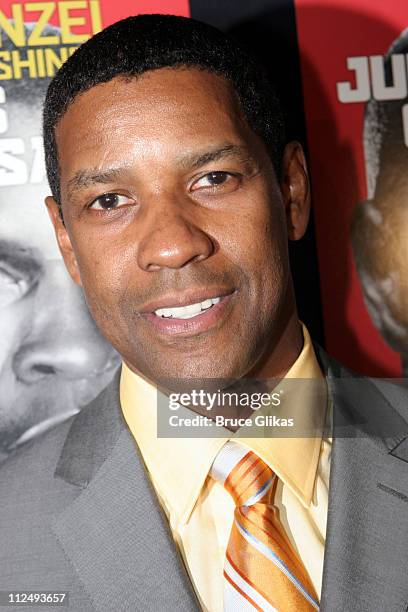 Denzel Washington during Opening Night Party for "Julius Caesar" on Broadway at Gotham Hall in New York City, New York, United States.