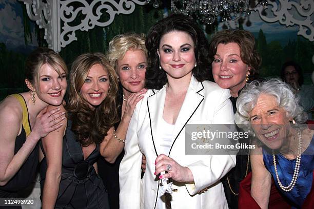 Lily Rabe, Rebecca Gayheart, Christrine Ebersole, Delta Burke, Marsha Mason and Frances Sternhagen