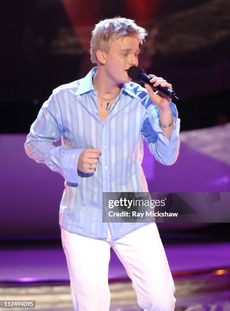 "American Idol" Season 4 - Top 9 Finalist, Anthony Fedorov from Trevose, Pensylvania