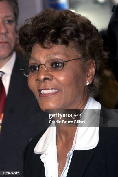 Dionne Warwick during "On Golden Pond" Opening Night on Broadway - Arrivals at The Cort Theater in New York City, New York, United States.