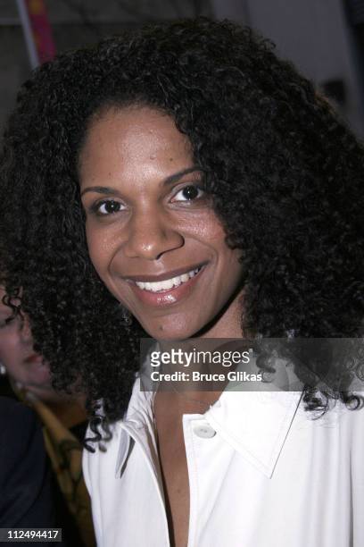 Audra McDonald during "On Golden Pond" Opening Night on Broadway - Arrivals at The Cort Theater in New York City, New York, United States.