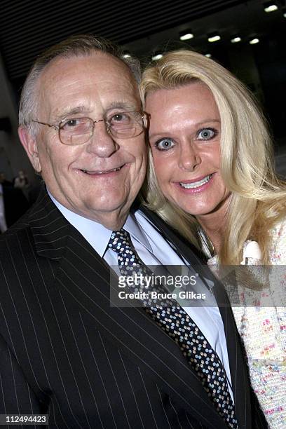 Phil Smith and wife Tricia Walsh Smith during "On Golden Pond" Opening Night on Broadway - Arrivals at The Cort Theater in New York City, New York,...