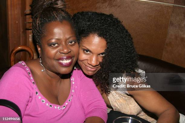Lillias White and Audra McDonald during "On Golden Pond" Opening Night on Broadway - Curtain Call and After Party at The Cort Theater and Blue Fin in...