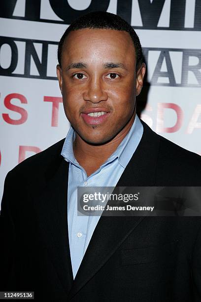 John Starks during "The 50 Greatest Moments at Madison Square Garden" Screening at IFC in New York City at IFC Center in New York City, New York,...