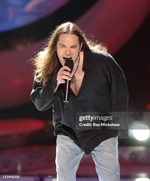 "American Idol" Season 4 - Top 8 Finalist, Bo Bice from Helena, Alabama