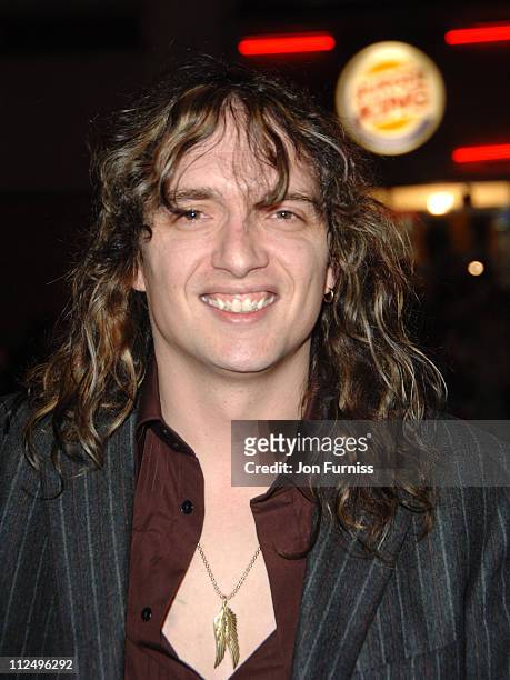 Justin Hawkins during "Tenacious D in the Pick of Destiny" World Premiere - Foyer at Vue West End in London, Great Britain.