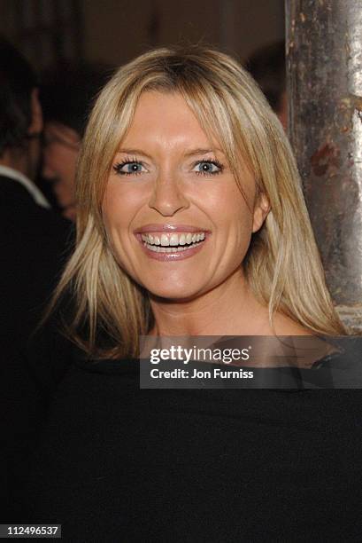 Tina Hobley during Tom Aitken launches 'Tom's Kitchen' in Chelsea in London, Great Britain.