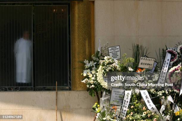 Funeral service for Henry Fok Ying-tung at the Hong Kong Funeral Home, North Point. 07 November 2006