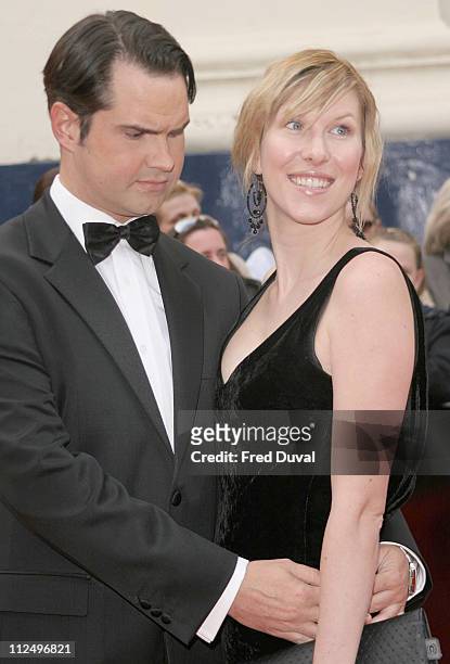 Jimmy Carr and guest during The Pioneer British Academy Television Awards - Outside Arrivals at Royal Theatre in London, Great Britain.