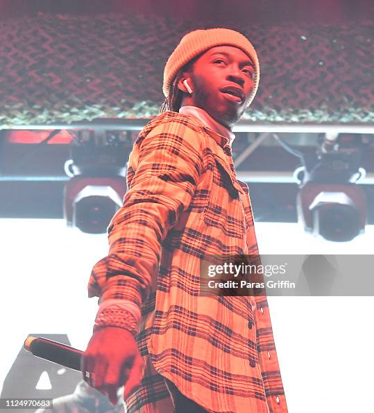Scooly Rapper Rapper Skooly performs in concert at The Tabernacle on January 25 ...