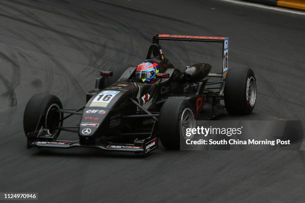 Romain Grosjean, France player in action at the Polytec Formula Macau Grand Prix race. 17 November 2006