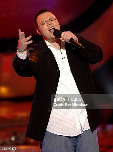 "American Idol" Season 4 - Top 7 Finalist, Scott Savol from Cleveland, Ohio