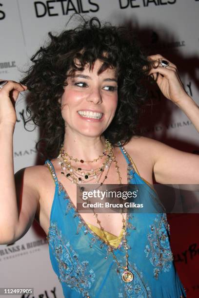 Parker Posey during Opening Night Celebration of "Hurlyburly" Re-Opening Off-Broadway at 37 Arts and Aer Nightclub in New York, NY, United States.